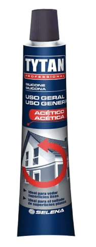 SILICONE TYTAN USO GERAL INCOLOR 50G TYTAN