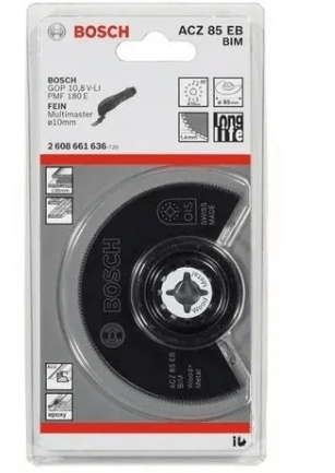 Serra Circular Segmentada para Multicortadora Hcs Acz 85 Ec Wood 85mm Bosch
