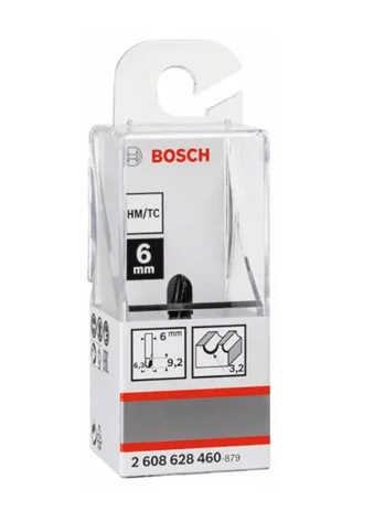 Fresa Meia Cana 6,3mm Bosch
