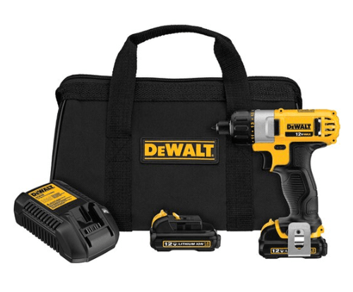PARAFUSADEIRA À BATERIA ENCAIXE DE 1/4" COM 2 BATERIAS - DCF610S2-BR DEWALT