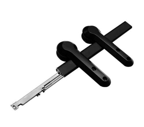 Kit Evo 60 a 80kg com Trilho 2 Metros Preto Rometal