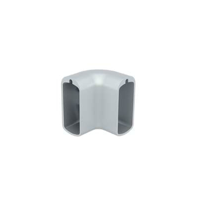 SUPORTE CABIDEIRO VESTO 90º CHAMPAGNE CLARO ROMETAL