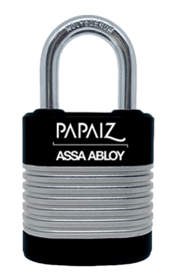 Cadeado Lâminas com Chave e Capa 40mm Papaiz