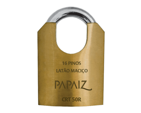 Cadeado Crt 50r Tetra-chave Reforçado Papaiz