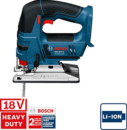 SERRA TICO TICO À BATERIA 18.0V GST 18V-LI SEM BATERIA E CARREGADOR BOSCH