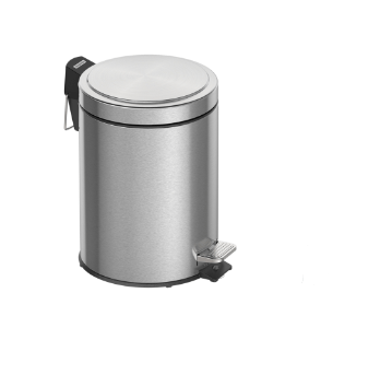 LIXEIRA INOX COM PEDAL BRASIL PLUS 5 LITROS TRAMONTINA