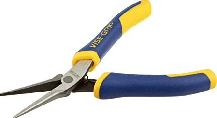 Mini Alicate Bico Longo Chato Arredondado de 5 1/2 Pol. (139,7mm) Irwin