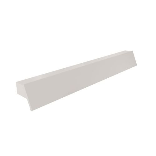 Puxador Ken 192mm Branco Fosco Zen