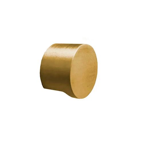 Puxador Rádio 27mm Dourado Matte Zen