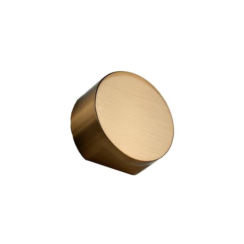 Puxador Rádio 27mm Gold Escovado Zen