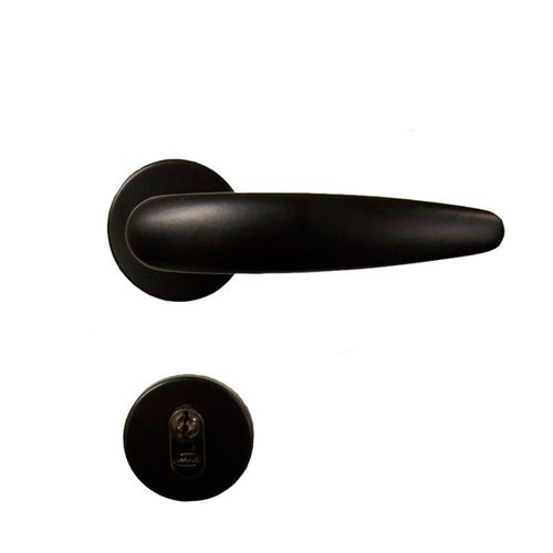 Fechadura Externa Vert-2 1750 Zamac 55mm Preta Imab