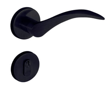Fechadura Externa Icaro 1750 Zamac 55mm Preta Imab