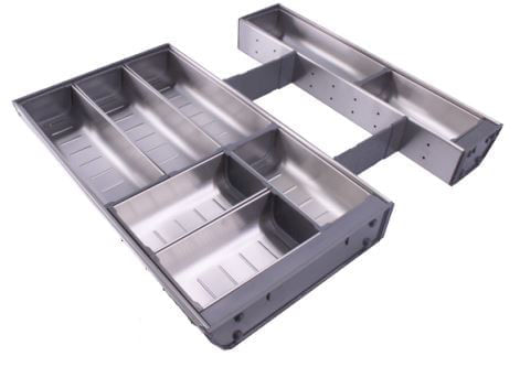 DIVISOR DE TALHERES INOX 505 X 500MM HAFELE