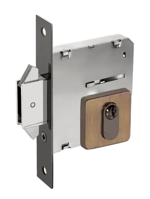 Fechadura Externa Bico Duplo 1006 45mm Antique Arouca