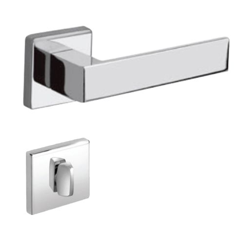 Fechadura Banheiro Tess 1300 Zamac 40mm Cromada Imab