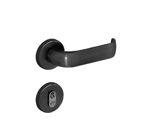 Fechadura Externa Duna 1750 Zamak 55mm Preta Imab