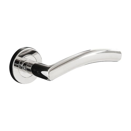 Conjunto de Maçaneta Lavoro F-an9010p Inox Polido Fortezza