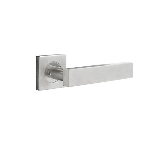 Conjunto de Maçaneta Forma F-an144 Inox Escovado Fortezza