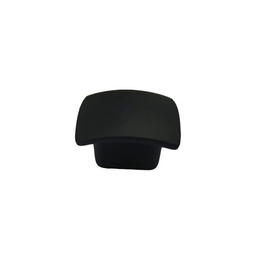 Puxador Escudo 16mm Preto Fosco Torralba