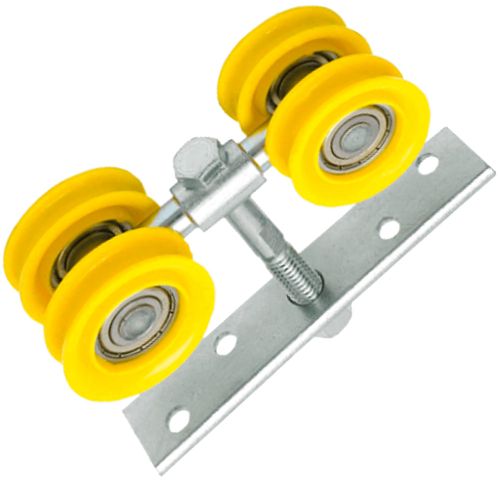 Roldana para Porta de Correr Ran04 Côncavas com Rolamento 400kg Fermax