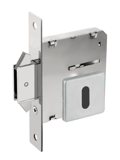 Fechadura Interna Bico Duplo 4006 45mm Inox Polido Arouca