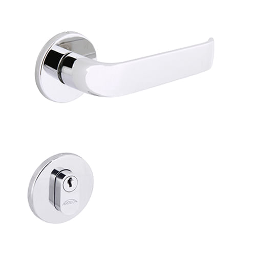 Fechadura Externa Victoria 40mm Cromada Arouca