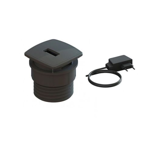 Mini Usb 5v 2.1a com Fonte Externa Preto Qtmov