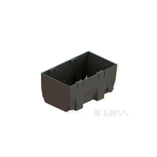 CAIXA OPEN BOX PARA 4 BLOCOS PRETO QTMOV