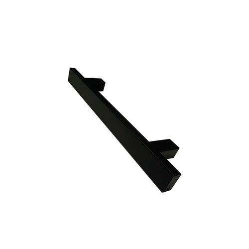 Puxador Basic Duplo 400mm Inox Preto Formi