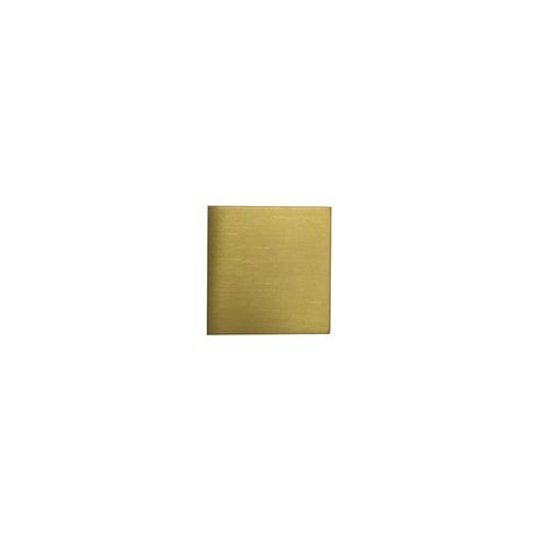 PUXADOR FIRENZE 20 X 20MM DOURADO ESCOVADO GRUPPA
