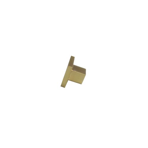 PUXADOR FIRENZE 20 X 20MM DOURADO ESCOVADO GRUPPA