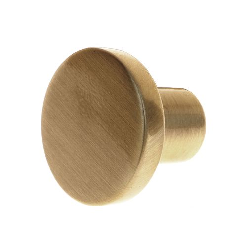 Puxador Bari 20 X 20mm Dourado Escovado Gruppa