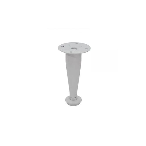 Pé S005 Cônico 100mm Branco Fosco Renna