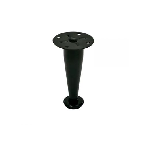 Pé S005 Cônico 100mm Preto Fosco Renna