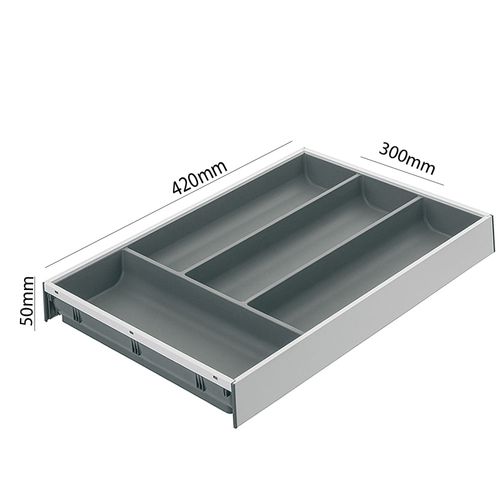 Divisor de Talheres Ambia-Line Cinza/branco 425 X 300mm Blum