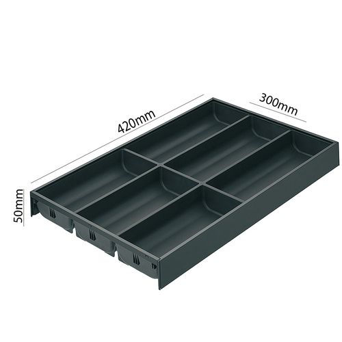 Divisor de Talheres Ambia-Line Preto 475 X 300mm Blum
