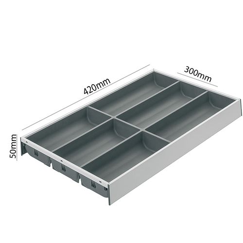 Divisor de Talheres Ambia-Line Cinza/branco 475 X 300mm Blum