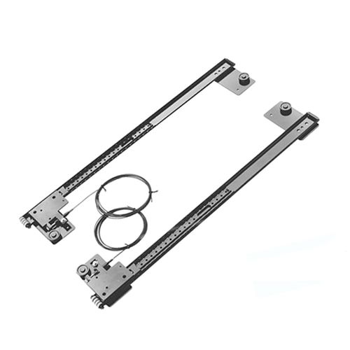 Kit para Porta Escamoteável 408mm Preto Hafele