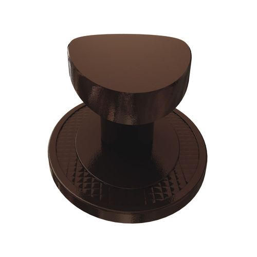 PUXADOR BEETLE COM BASE VECCHIO METALLO ZEN