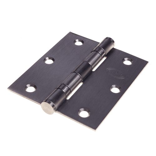 Dobradiça com Anel 3.5"x3" Cartela com 3 Inox Escovado Geris