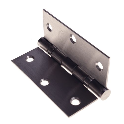 Dobradiça com Anel 3.5"x3" Cartela com 3 Inox Escovado Geris
