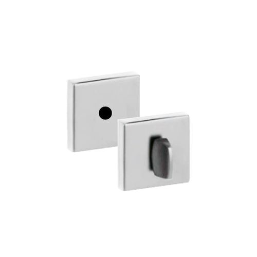 Conjunto de Tranqueta Wc 0081 Latão Cromo Acetinado Imab