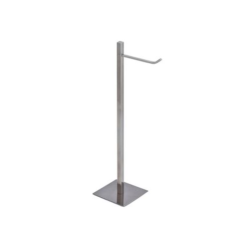 Papeleira de Chão Basique Quadrada Inox Polido Formi