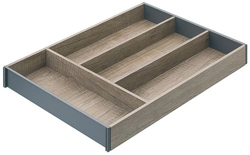Divisor de Talheres Ambia-Line Carvalho/Cinza 422 X 300mm Blum