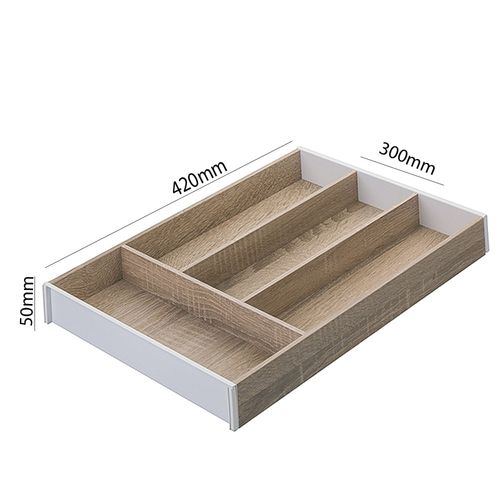 Divisoe de Talher Ambia Line Carvalho/branco 422mm X 300mm Blum