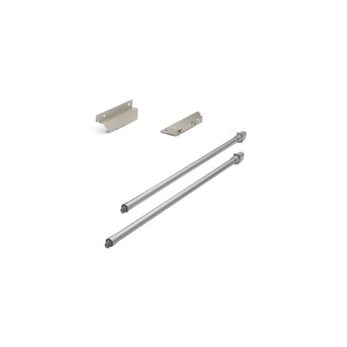 KIT TUBO LATERAL H204 AVANTBOX 500MM PRATA FGV/TN