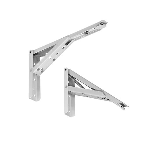 SUPORTE DOBRÁVEL 250MM BRANCO HARDT