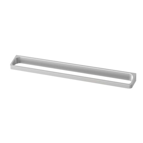 Puxador Toulon 256mm Cromo Acetinado Torralba