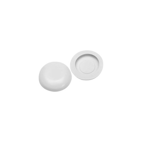 TAMPA PARA CABEÇA DE PARAFUSO 12MM COM 10 UNIDADES BRANCO STAR PLAST