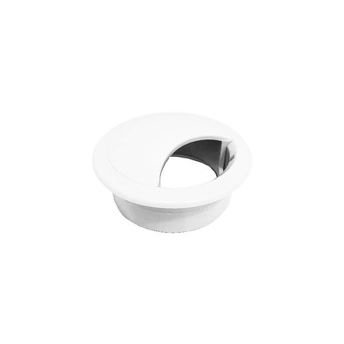 Guia Passa Fio 46mm Branco 10 Peças Star Plast